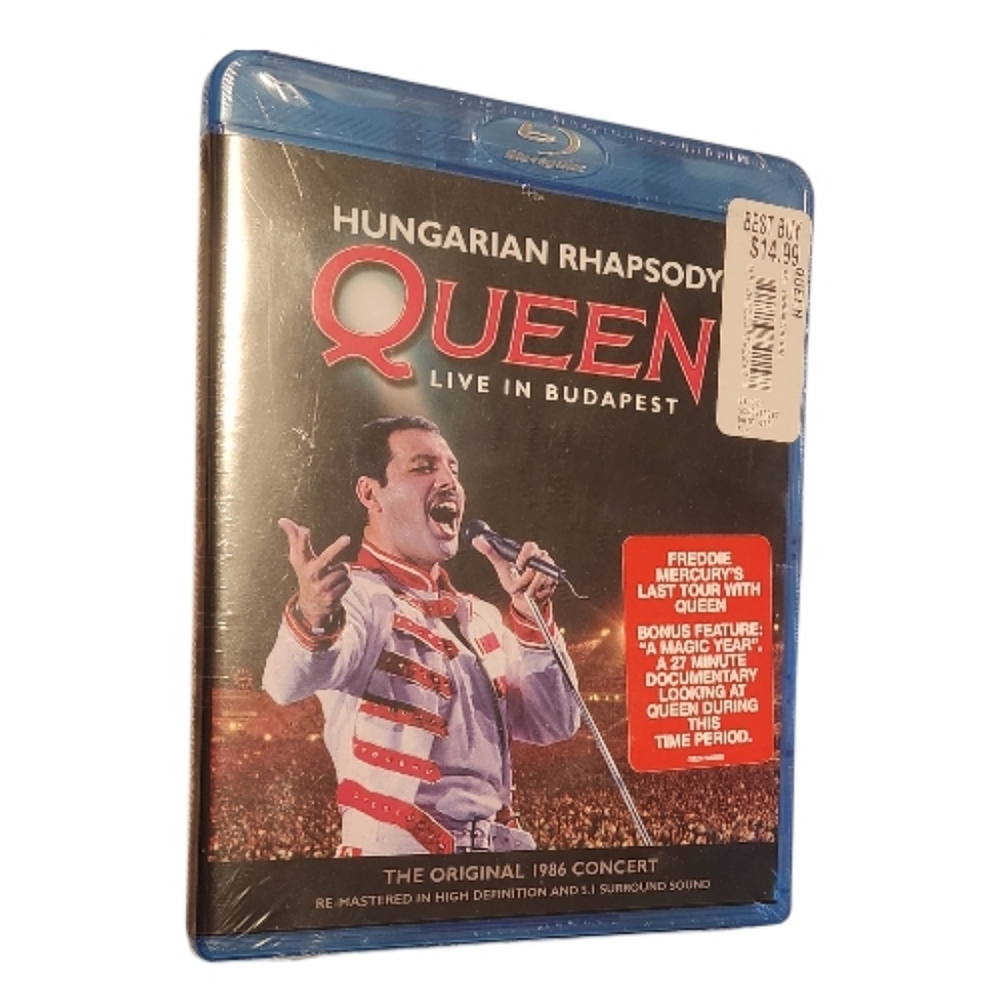 Queen Hungarian Rhapsody Live In Budapest Blu-ray Rare New Sealed